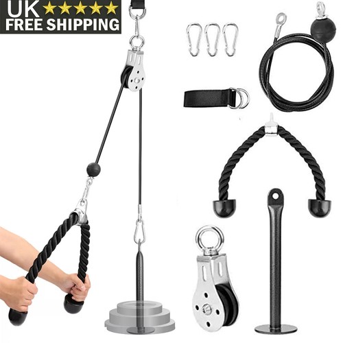 Diy fitness pulley cable - pulley,