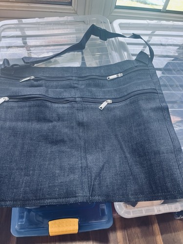 Denim money bag multi - bag, pocket