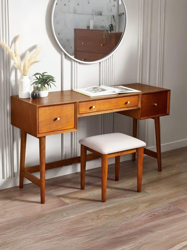 Lowry dressing table and - dressing, stool
