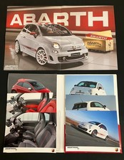 Rare Official Fiat Abarth 500 Esseesse Press Pack Photos Poster CD Letters.