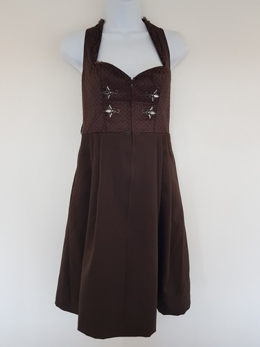 Vintage dress brown - vintage,