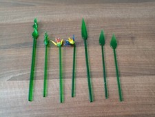 Seven Glass Drinks Stirrers 