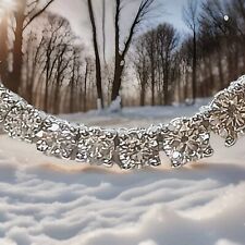 18ct White Gold Graduated 3/4