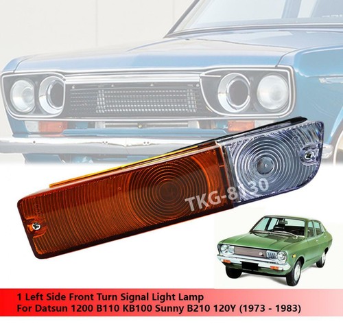 Left front turn signal light - front,