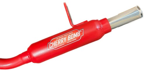 Cherry bomb exhaust - bomb, to