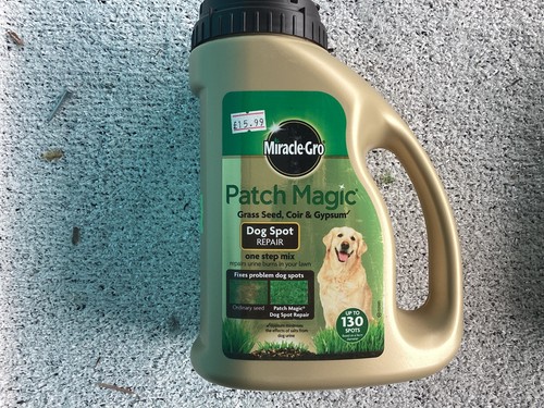 Miracle gro patch magic dog - gro,