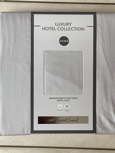 Grey double size fitted - double,