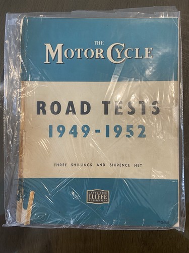 The motor cycle road tests - motor,