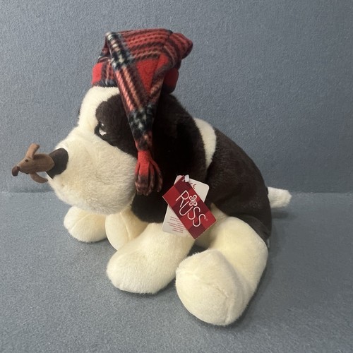 Russ bernard dog plush - russ,