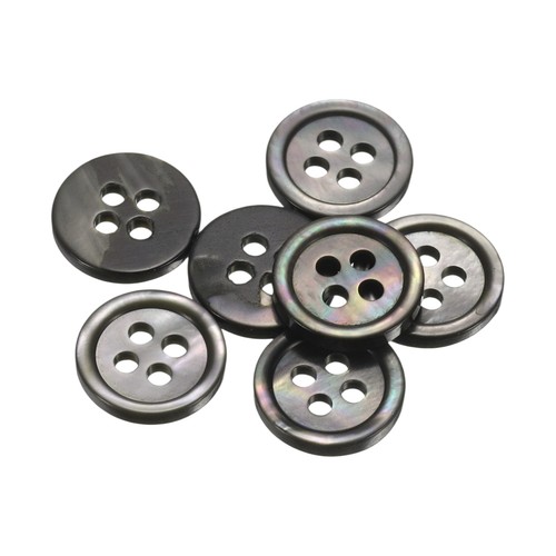 7pcs natural shell button - 7pcs,