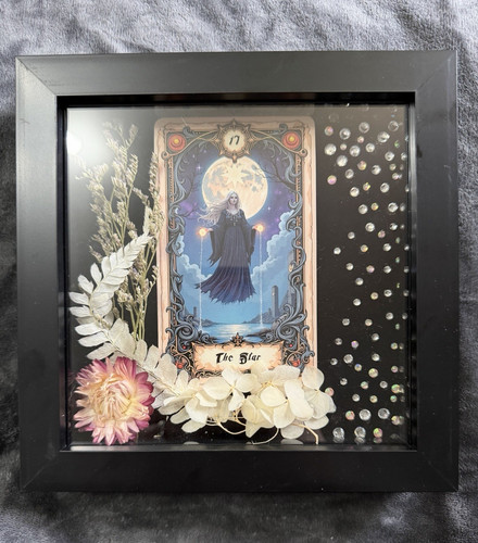 Gothic black framed tarot - black,