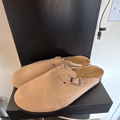 Birkenstock boston suede - birkenstock,