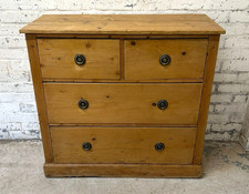 Antique Victorian Pine Four