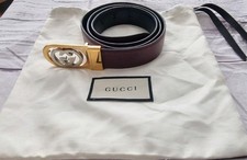 Vtg 80's Gucci black/burgundy