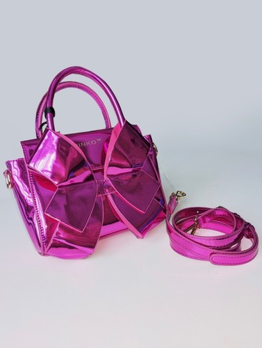 Pinko metallic fuchsia - up, pink