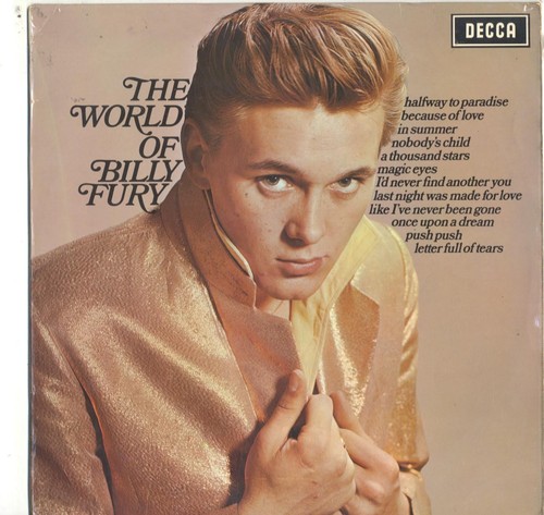 Billy fury the world - billy,