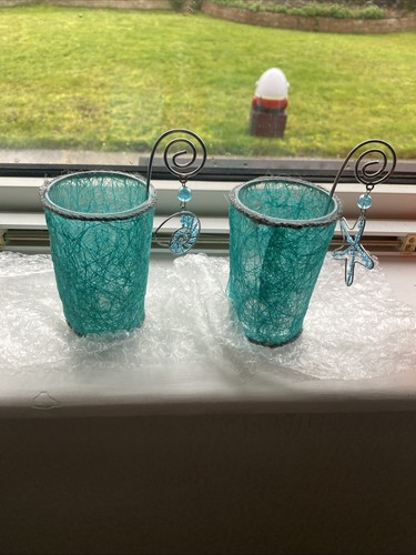 Teal tea light - teal,