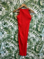 Zara red bodycon dress size S