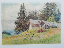 ALEXANDER HENRY HALLAM MURRAY 1854-1934 - MONTANA USA - WATERCOLOUR - CIRC. 1900