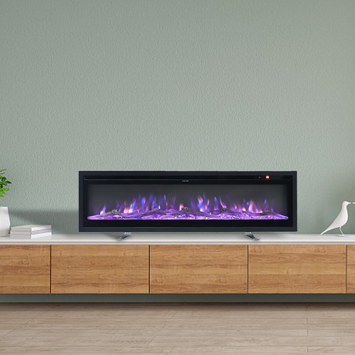 Media electric fireplace - media,