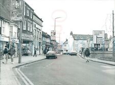 1980s Bridlington high street Scarborough news 6x4.5" press photo 