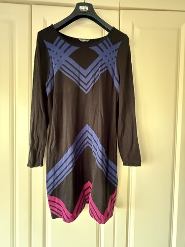 Bhs knitted tunic black with - knitted,
