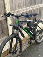 Carrera Kraken Mens Mountain Bike - Dark Blue with Electric conversion kit