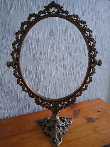 Vintage brass tilting standing - vintage,