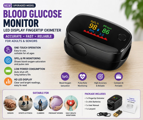 New blood glucose monitor led - new,