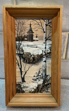 Stunning Painting on Birch