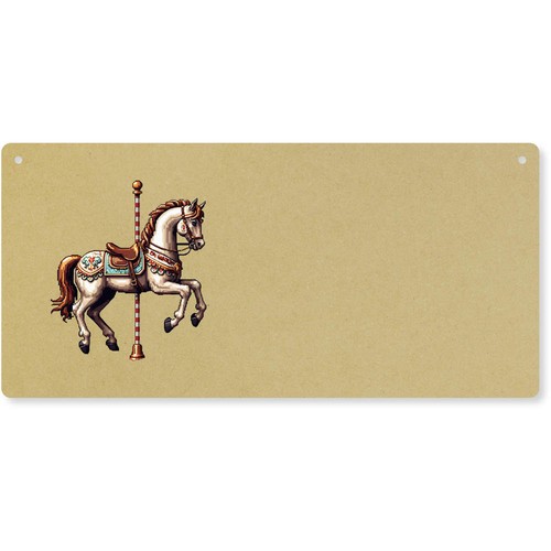 Decorative carousel horse - carousel, horse'