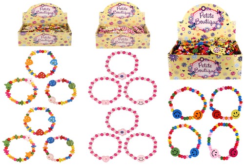 Wooden bracelets party - wooden, bags