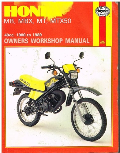 Honda mb5 mb50 mbx50 - honda, mt50