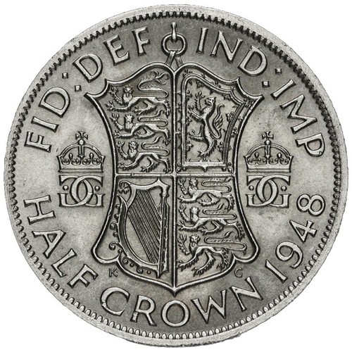 1948 king george - king, halfcrown