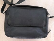 AMANDA LAMB Genuine Real Leather Handbag Black New Unused.