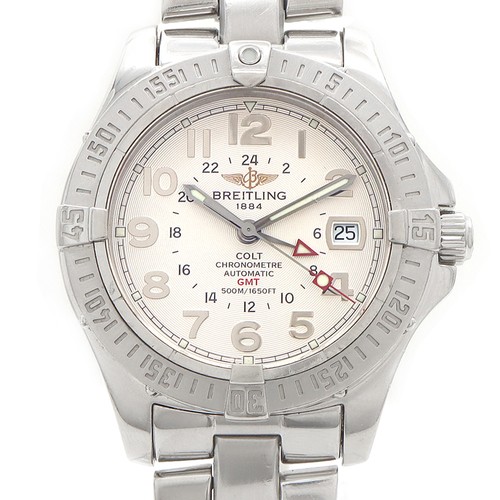 Breitling colt date gmt a32350 - date,