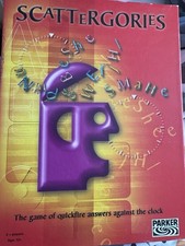 Scattergories Board Game
