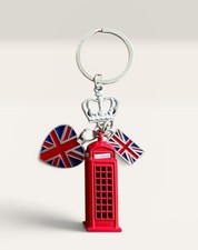 London telephone box keyring - box,