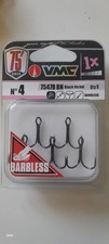 Vmc Barbless Treble Hooks,size