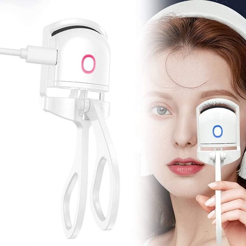 Heated eyelash curlers - heated,