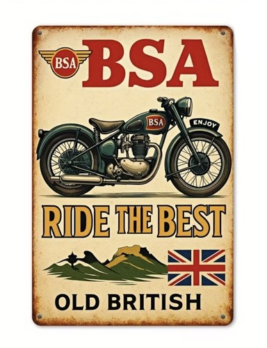 Bsa motorbikes ride - ride, the