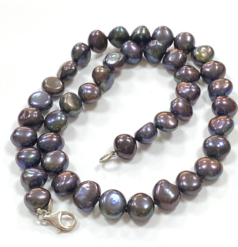 Large black freshwater pearls