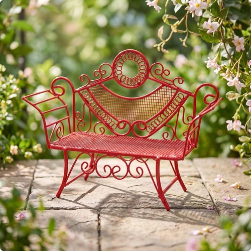 Dollhouse double chair vintage - double,