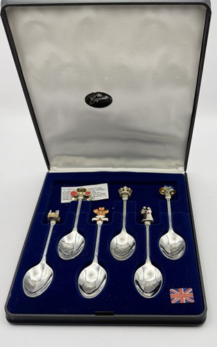 Six exquisite silver plated - exquisite,