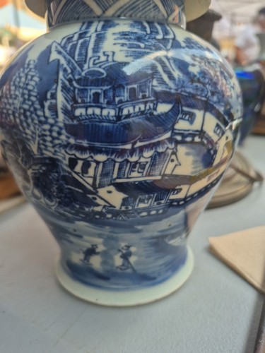 Chinese kangxi blue and - kangxi, white