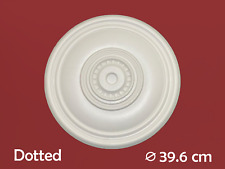 ✨Smal Size Ceiling Rose-Polystyrene White Easy Fit Lightweight-34cm to 42cm✨