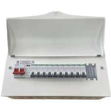 Crabtree Starbreaker 12 Way Metal Clad Consumer Unit with SPD & 10 RCBO CSB1122