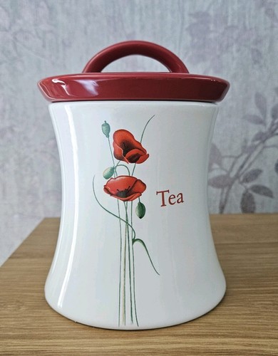 Dunelm poppy tea - tea, canister