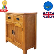 Oak Small Sideboard/2 Door 2