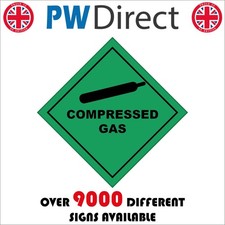 SIGN Compressed Gas Cannister